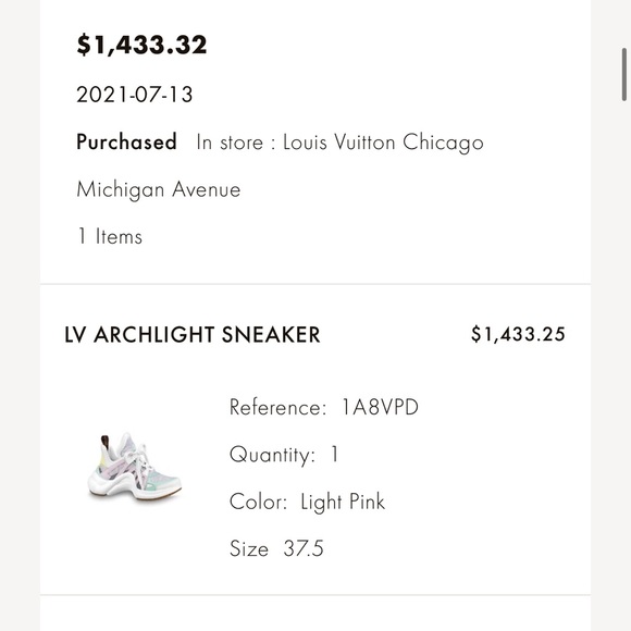 Louis Vuitton Archlight Sneaker - Picture 7 of 7